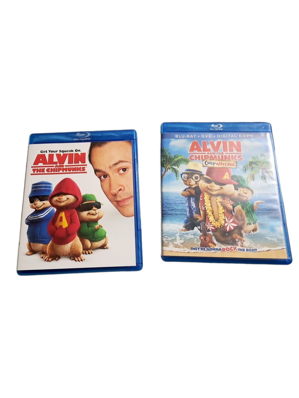 Alvin and the Chipmunks 2-Movie Blu-ray Bundle Chipwrecked Family Movies